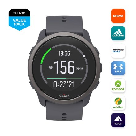 Suunto 5 Peak Ciemny Szary SS050729000 Suunto 5 Dark Heather
