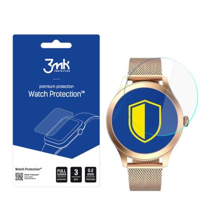 Garett Naomi PRO Szkło ochronne 3 szt - 3mk Watch Protection FlexibleGlass Lite