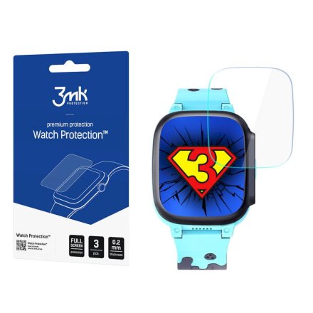 Garett Kids Spark 4G Szkło ochronne 3 szt - 3mk Watch Protection FlexibleGlass Lite