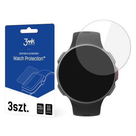 Polar Vantage V Szkło ochronne 3 szt - 3mk Watch Protection FlexibleGlass Lite