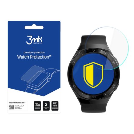 Huawei GT 2e 46 mm Szkło ochronne 3 szt - 3mk Watch Protection FlexibleGlass Lite