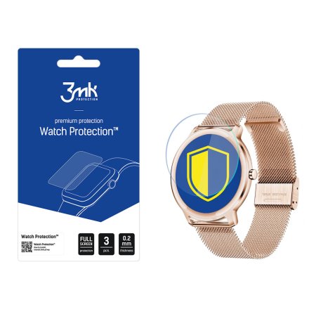 Rubicon RNBE66 Folia ochronna 3 szt - 3mk Watch Protection ARC+