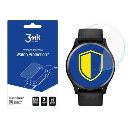 Garmin Vivomove Sport Folia ochronna 3 szt - 3mk Watch Protection ARC+