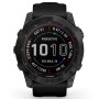 Zegarek Garmin Fenix 7X Sapphire Solar czarny z czarnym paskiem 010-02541-23