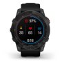 Zegarek Garmin Fenix 7X Solar czarny z czarnym paskiem 010-02541-01