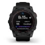 Zegarek Garmin Fenix 7X Solar czarny z czarnym paskiem 010-02541-01