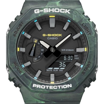 Zegarek Casio GA-2100FR-3AER G-Shock GA 2100FR 3A