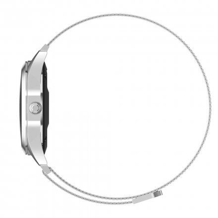 Srebrny smartwatch damski G.Rossi SW017-7F