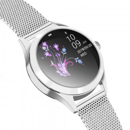 Srebrny smartwatch damski G.Rossi SW017-7F