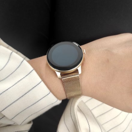 Różowozłoty smartwatch G.Rossi SW020-1