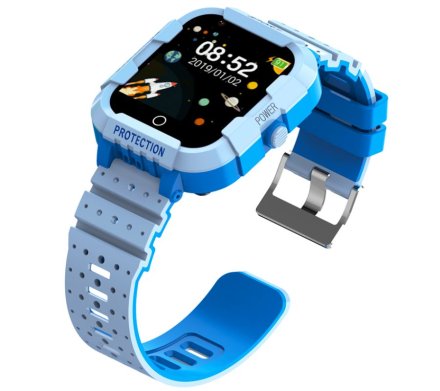 Smartwatch dziecięcy Rozmowy Video GPS Rubicon RNCE75 Niebieski SMASHE098