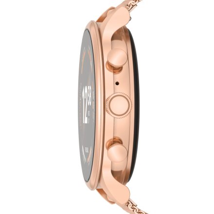 Smartwatch damski Fossil GEN 6 złoty z funkcją rozmowy NFC Aktywność Sen FTW6082