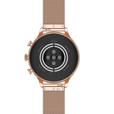 Smartwatch damski Fossil GEN 6 złoty z funkcją rozmowy NFC Aktywność Sen FTW6082