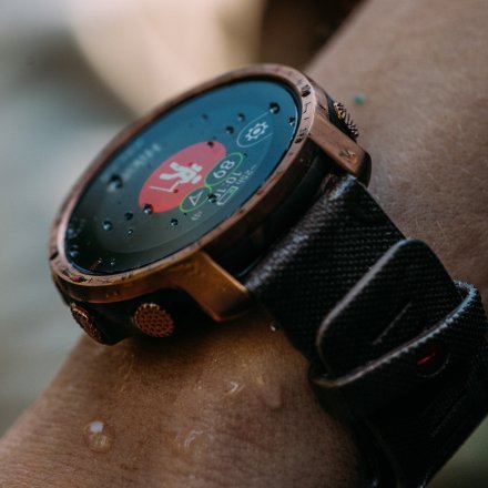 Polar Grit X PRO brązowy M/L zegarek sportowy z GPS i wysokościomierzem