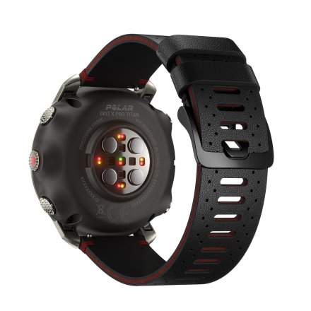 Polar Grit X PRO Titan czarny M/L zegarek sportowy z GPS i wysokościomierzem