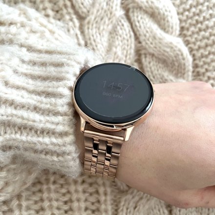 Smartwatch Pacific 24-14 Złoty z bransoletką  Ciśnienie Tlen Puls Kroki