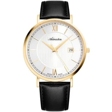 Zegarek Męski Adriatica na Pasku A1294.1263Q - Zegarek Kwarcowy Swiss Made