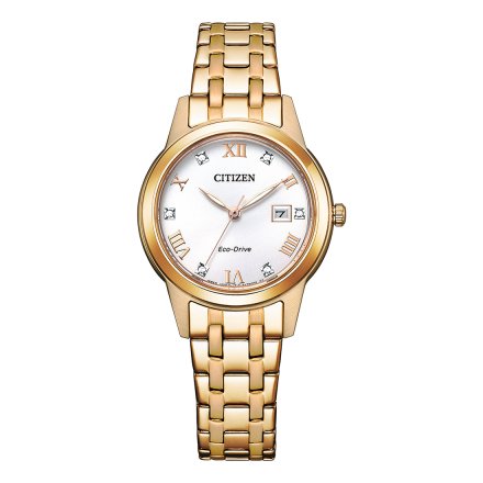 Citizen FE1243-83A Zegarek Damski na bransolecie Solar Classic