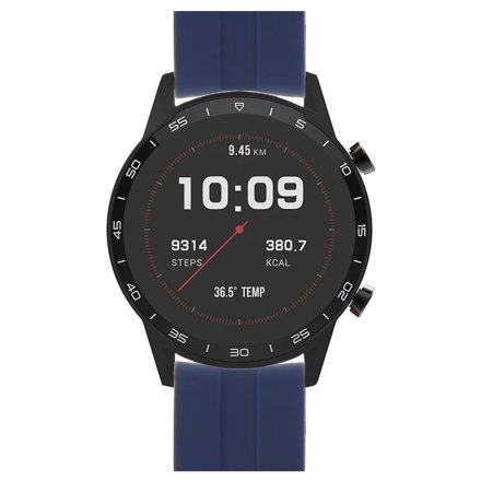 Smartwatch granatowy Vector VCTR-32-05NB z czarnym paskiem