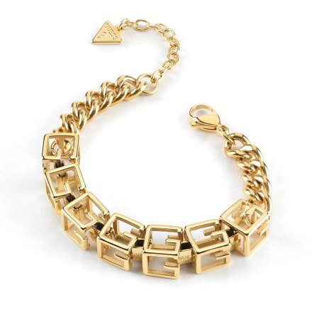 Biżuteria Guess damska bransoletka złota UBB01061-L