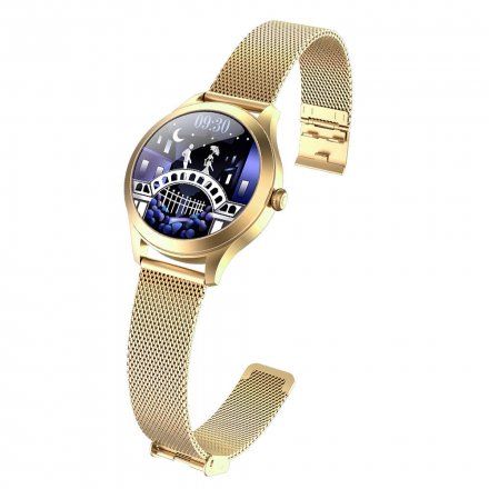 Złoty smartwatch G.Rossi SW014G-4