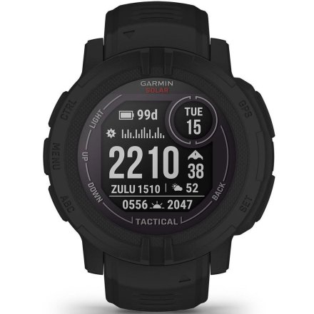 GARMIN Zegarek Instinct 2 Solar Tactical Edition czarny 010-02627-03