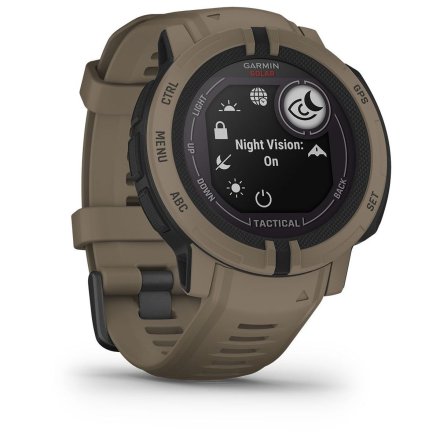 GARMIN Zegarek Instinct 2 Solar Tactical Edition jasnobrązowy 010-02627-04