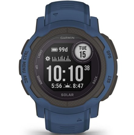 GARMIN Zegarek Instinct 2 Solar ciemnobłękitny 010-02627-06