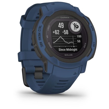 GARMIN Zegarek Instinct 2 Solar ciemnobłękitny 010-02627-06