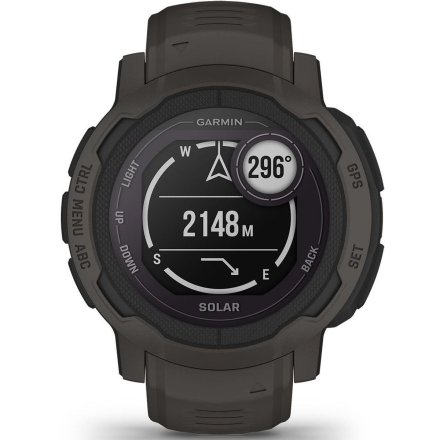 GARMIN Zegarek Instinct 2 Solar grafitowy 010-02627-00 