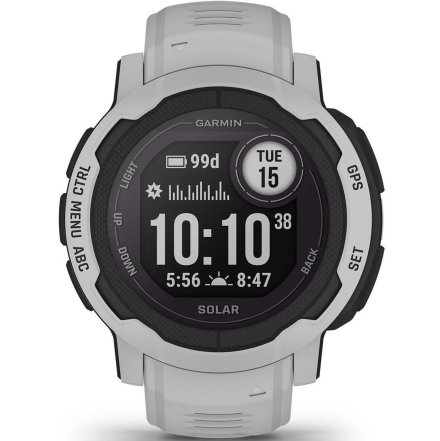 GARMIN Zegarek Instinct 2 Solar mglistoszary 010-02627-01