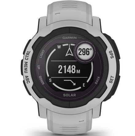 GARMIN Zegarek Instinct 2 Solar mglistoszary 010-02627-01