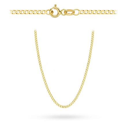 Biżuteria SAXO Złoty łańcuszek Pancerka Gładka 1-26-L00047-0.93
