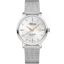 Zegarek Damski Atlantic Super De Luxe z diamentami srebrny z bransoletką 29355.41.27R