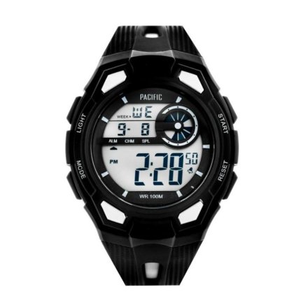 Czarny zegarek Pacific 302G-6