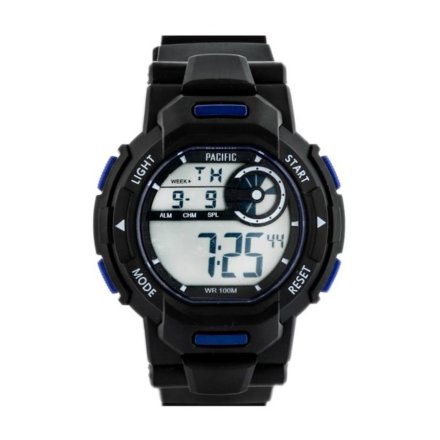 Czarno-granatowy zegarek Pacific 303G-3
