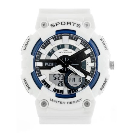Biały zegarek Pacific 349AD-5