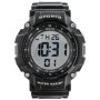 Czarny zegarek elektroniczny Pacific 352G-1