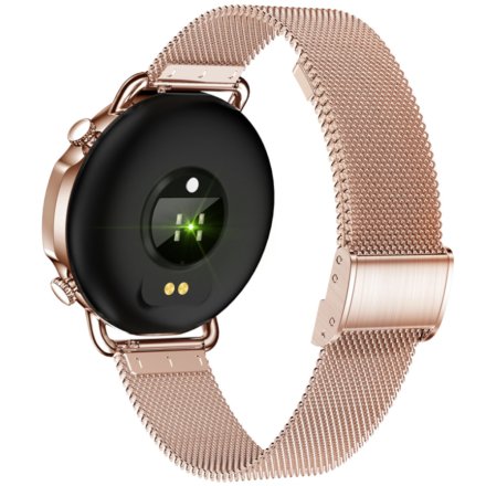 Różowozłoty smartwatch damski Rubicon RNBE74RIBX05AX
