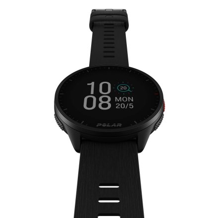 Polar Pacer Czarny zegarek do biegania z GPS