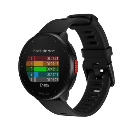 Polar Pacer Czarny zegarek do biegania z GPS