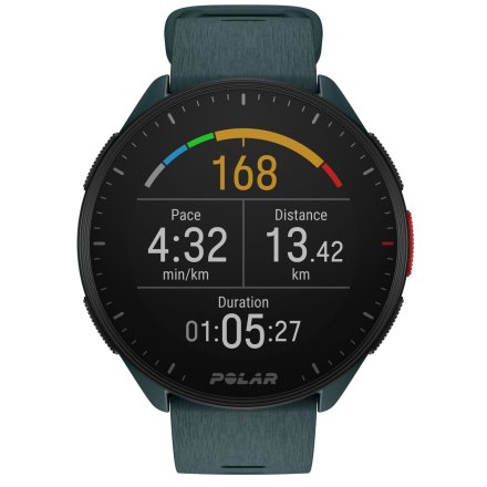 Polar Pacer Zielony cyrankowy zegarek do biegania z GPS
