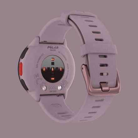 Polar Pacer Fioletowy zegarek do biegania z GPS