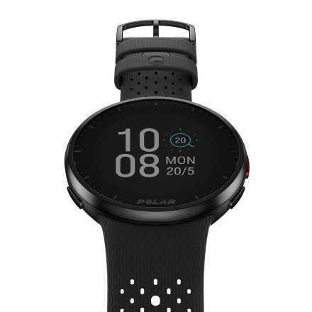 Polar Pacer PRO Czarno-szary zegarek z GPS do biegania