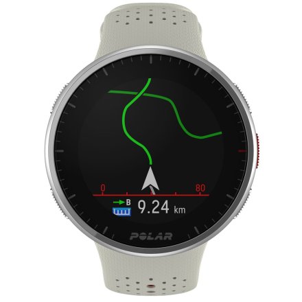 Polar Pacer PRO Biało-czerwony zegarek z GPS do biegania