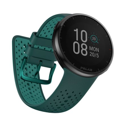 Polar Pacer PRO Zielony zegarek z GPS do biegania