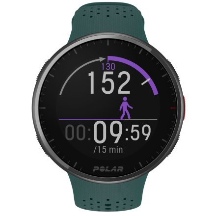Polar Pacer PRO Zielony zegarek z GPS do biegania