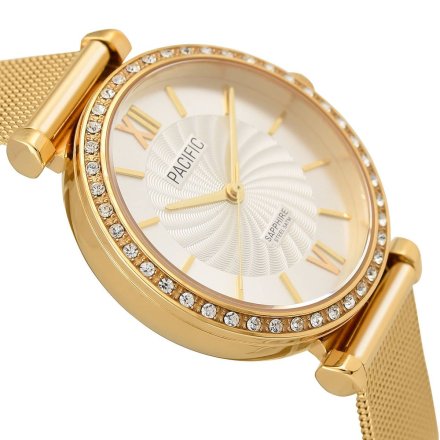 Złoty damski zegarek PACIFIC S6028-04