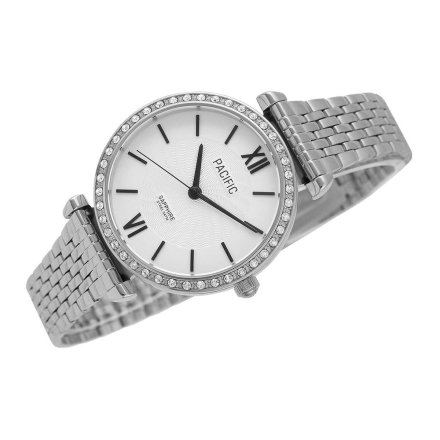 Srebrny damski zegarek PACIFIC S6028-05