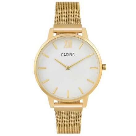 Złoty damski zegarek PACIFIC X6023-03
